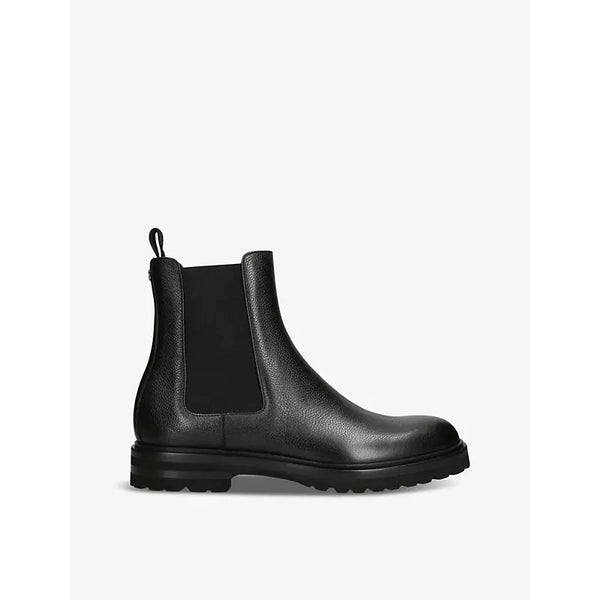 Dolce & Gabbana Elasticated-panel pull-tab leather Chelsea boots | Dolce & Gabbana