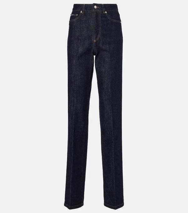 Dolce & Gabbana High-rise straight jeans