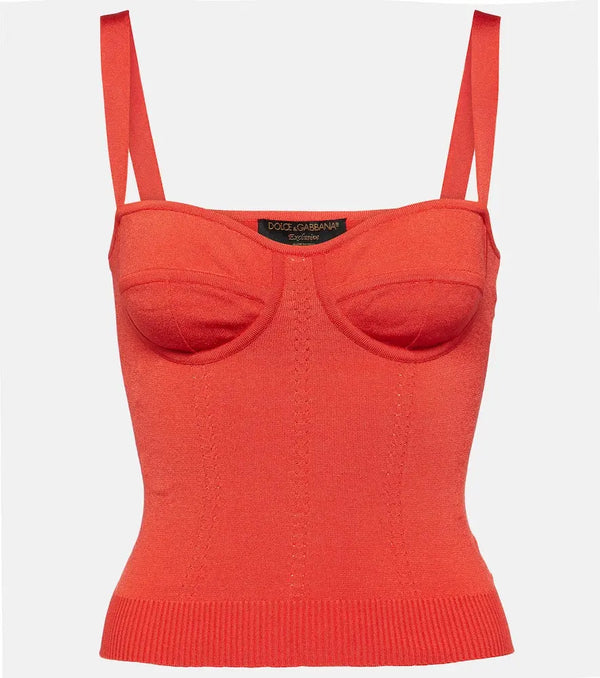 Dolce & Gabbana Knitted bustier | LYBSTORE