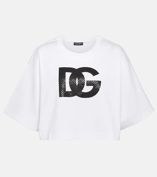 Dolce & Gabbana Logo cotton jersey T-shirt | LYBSTORE