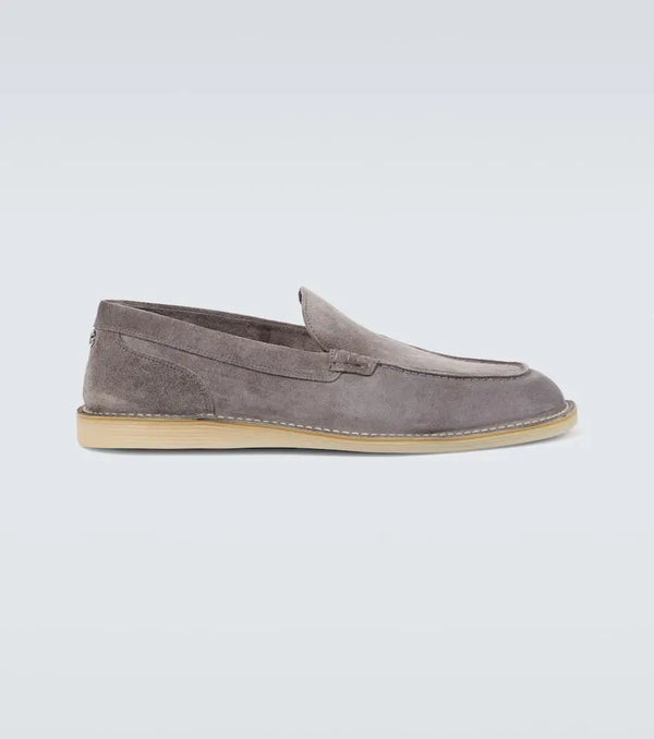 Dolce & Gabbana New Florio Ideal suede loafers | LYBSTORE