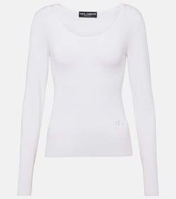 Dolce & Gabbana Silk-blend sweater | LYBSTORE