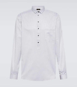 Dolce & Gabbana Striped cotton poplin shirt