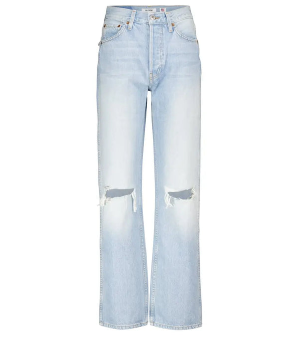 Re/Done Loose high-rise straight jeans | LYBSTORE