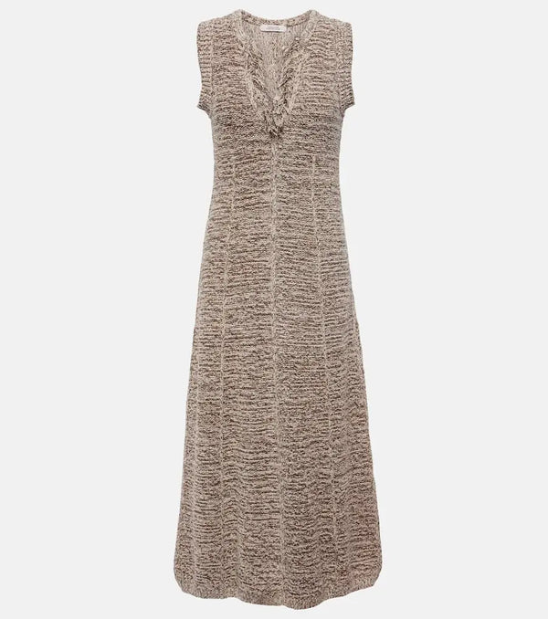 Dorothee Schumacher Autumn Sparkle knitted midi dress