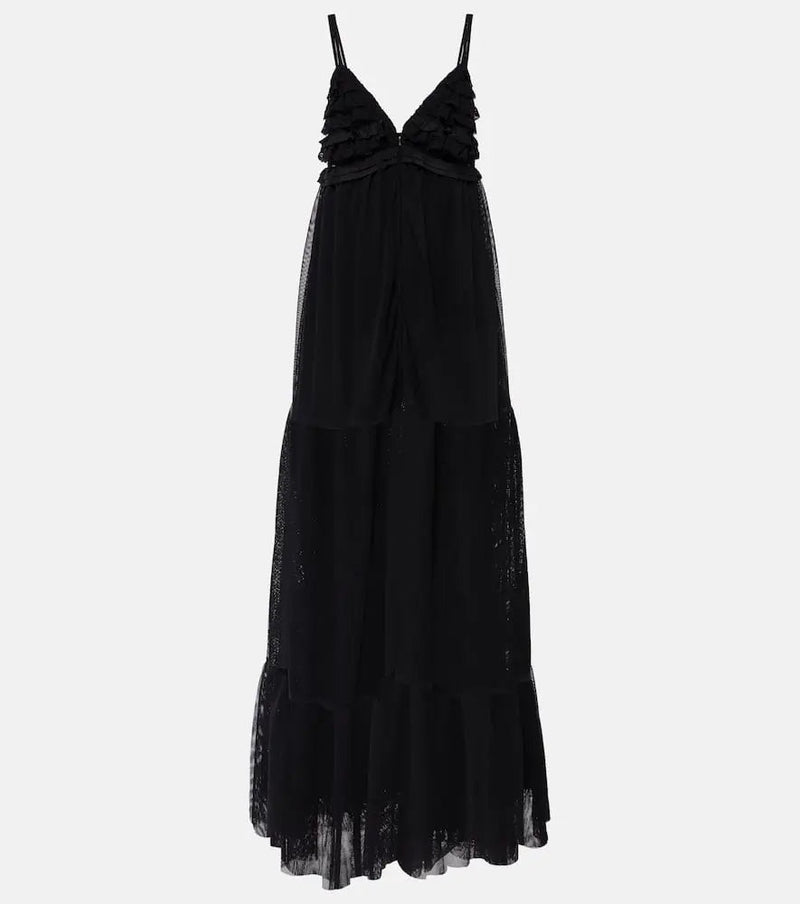 Dorothee Schumacher Beautiful Dream cotton and silk maxi dress