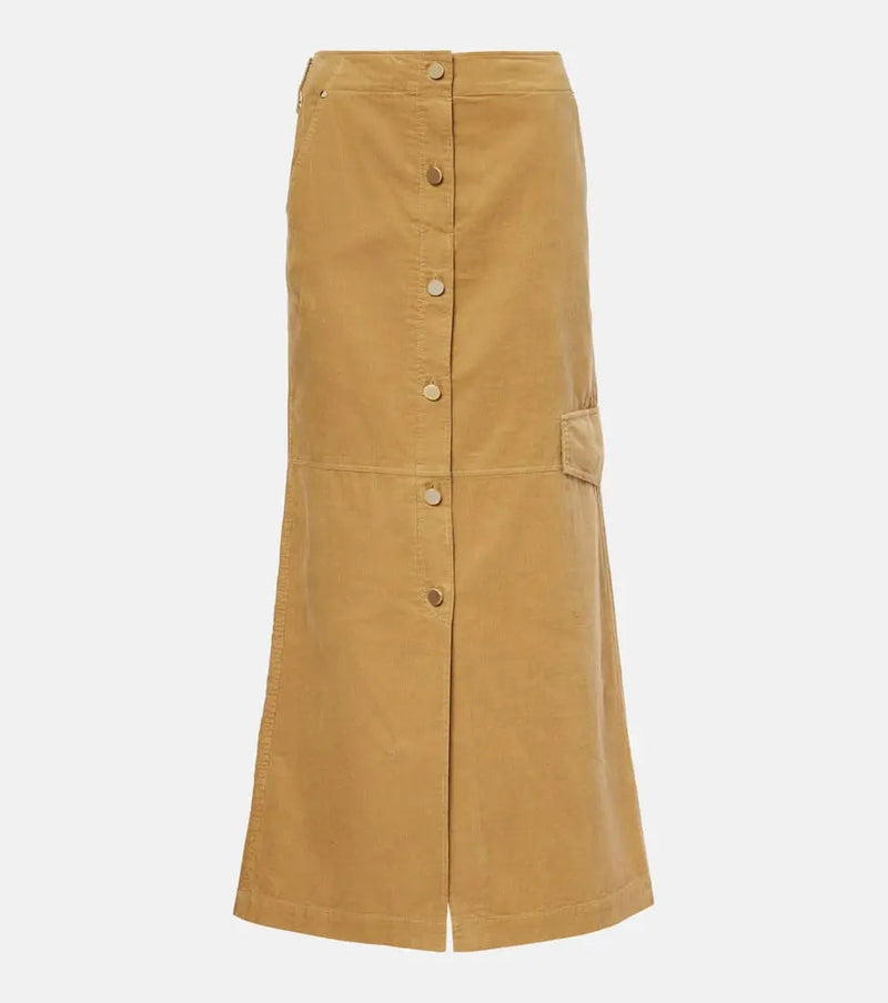 Dorothee Schumacher Cotton midi skirt