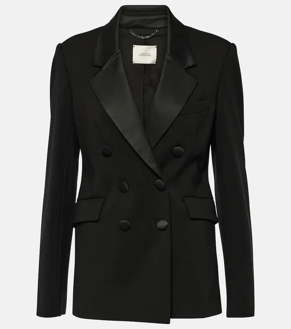 Dorothee Schumacher Emotional Essence satin blazer | LYBSTORE