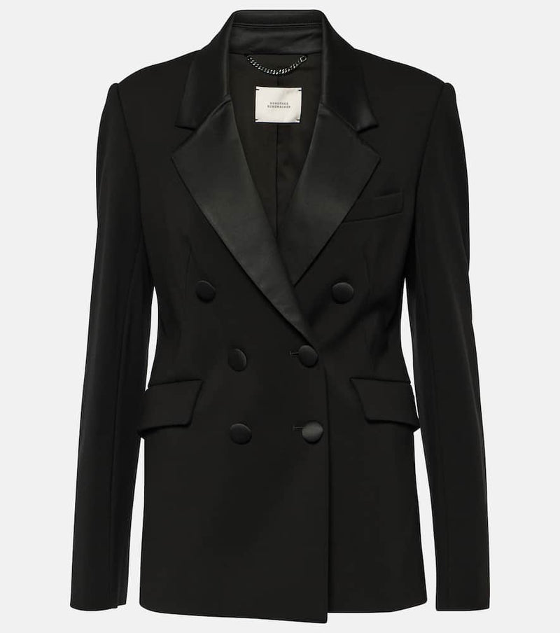 Dorothee Schumacher Emotional Essence satin blazer