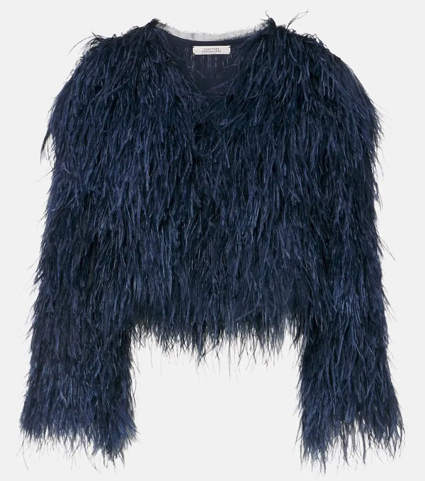 Dorothee Schumacher Feathery Volume georgette jacket | LYBSTORE