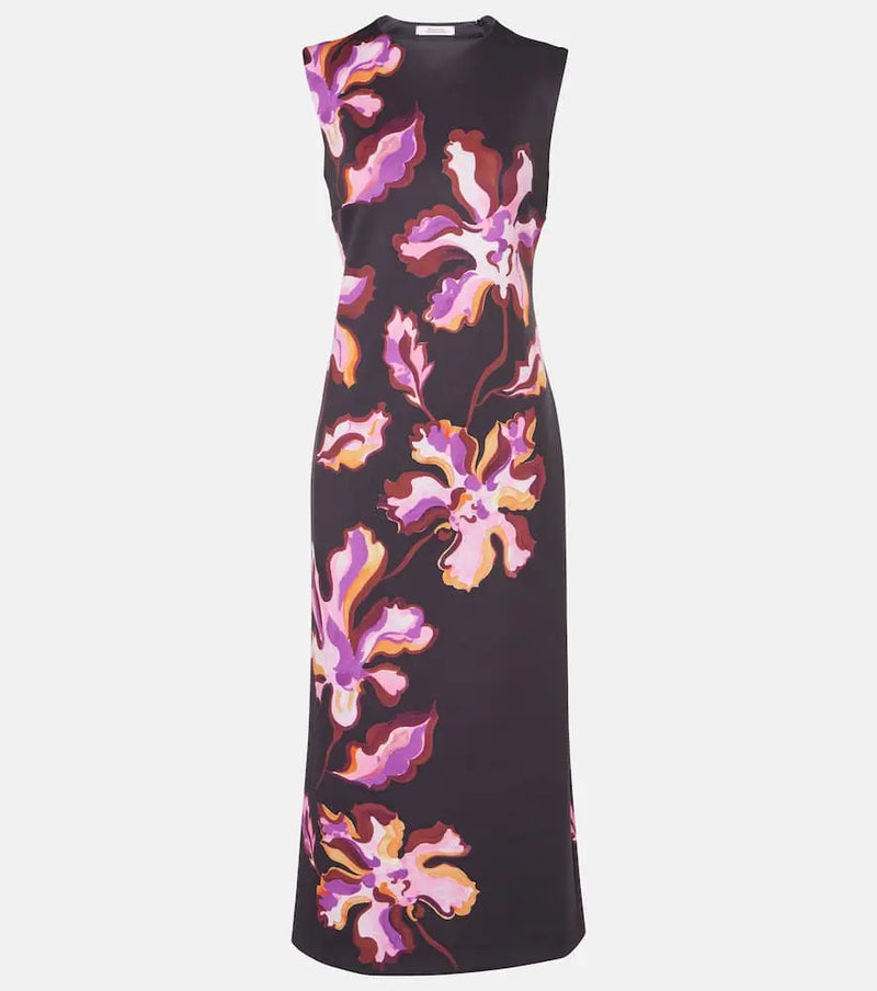 Dorothee Schumacher Floral neoprene midi dress