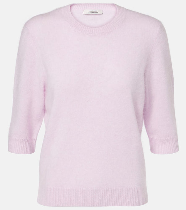 Dorothee Schumacher Fluffy Statements wool and cashmere top