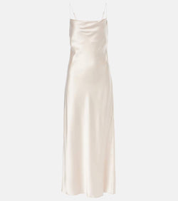 Dorothee Schumacher Sense of Shine silk-blend midi dress