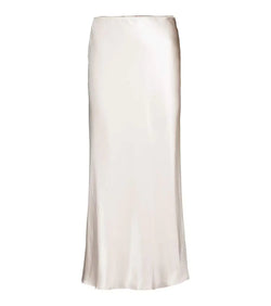 Dorothee Schumacher Sense of Shine silk satin midi skirt