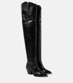 Dorothee Schumacher Strong Femininity leather over-the-knee boots | LYBSTORE