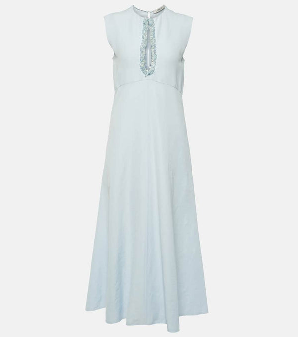 Dorothee Schumacher Summer Cruise embellished midi dress