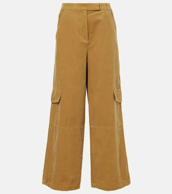 Dorothee Schumacher Twisted Structure corduroy wide-leg pants