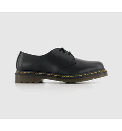 Dr. Martens Mens 3 Eye Lace Shoes M Black Leather