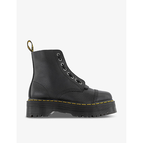 Womens Dr. Martens Sinclair tonal-stitched zip-up leather ankle boots