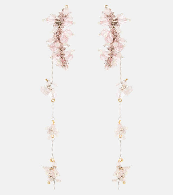 Dries Van Noten Beaded drop earrings