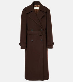 Dries Van Noten Belted wool coat