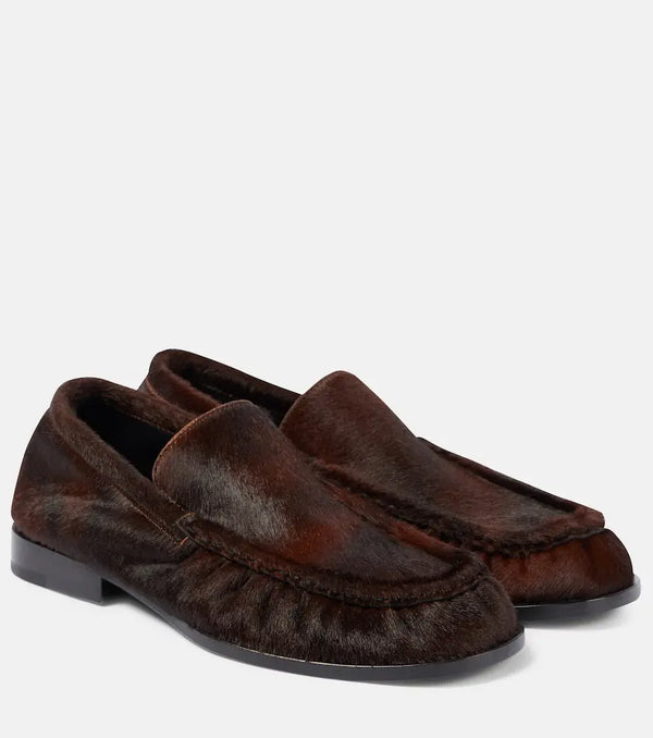 Dries Van Noten Calf hair loafers | LYBSTORE