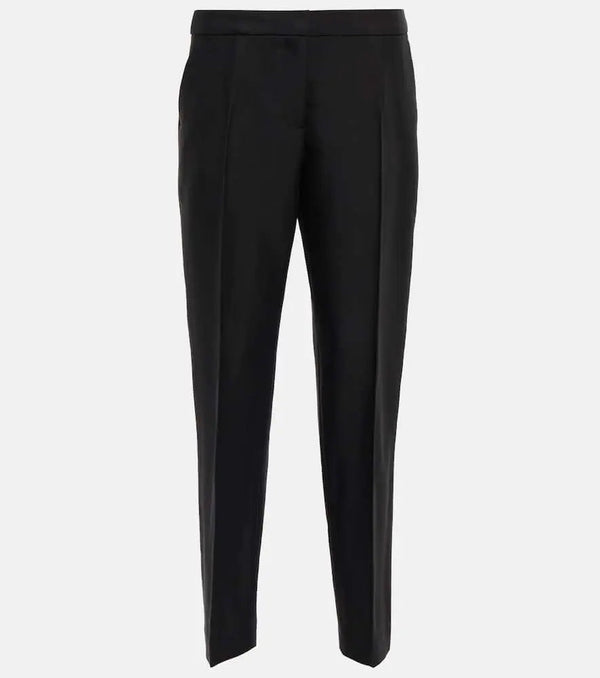 Dries Van Noten Cotton-blend gabardine pants | LYBSTORE