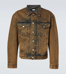 Dries Van Noten Distressed denim jacket