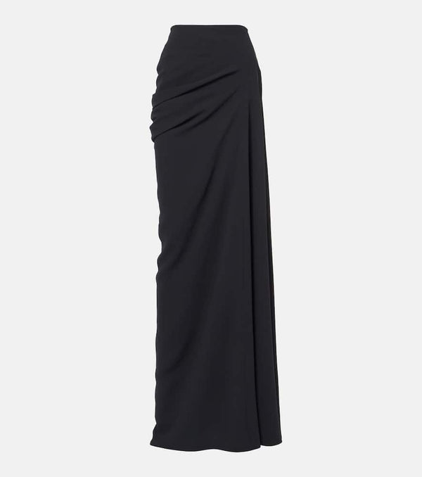 Dries Van Noten Draped maxi skirt