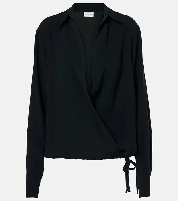 Dries Van Noten Draped top