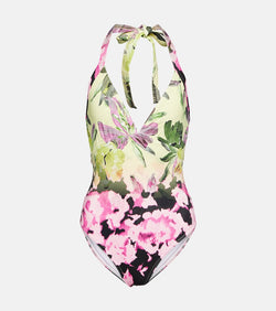 Dries Van Noten Floral printed swimsuit