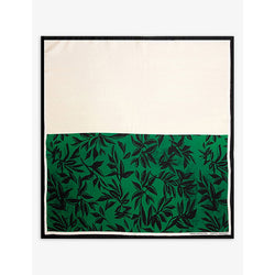 Dries Van Noten Graphic-print silk scarf