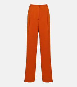 Dries Van Noten High-rise crêpe straight pants