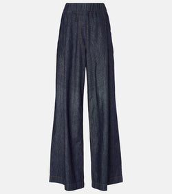 Dries Van Noten High-rise wide-leg jeans