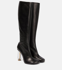 Dries Van Noten Leather knee-high boots