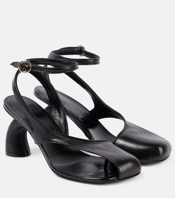 Dries Van Noten Leather thong sandals