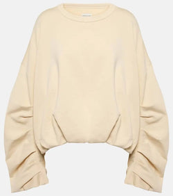 Dries Van Noten Oversized cotton jersey sweatshirt