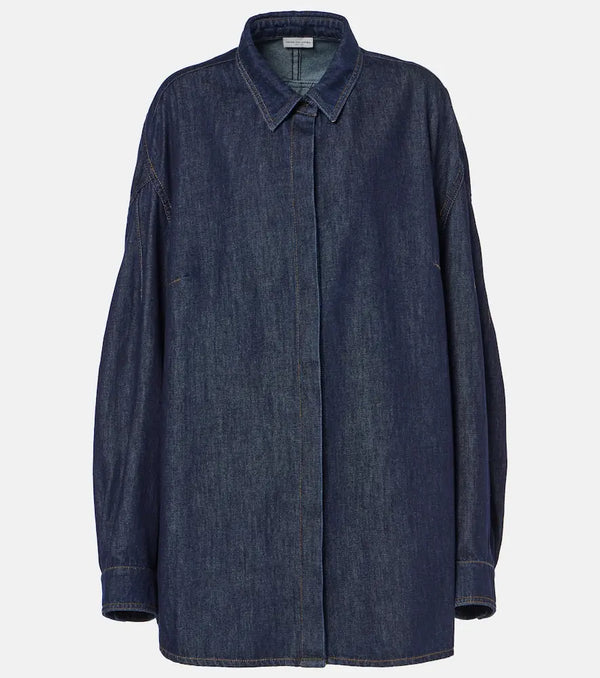 Dries Van Noten Oversized denim shirt