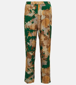 Dries Van Noten Printed slim pants | LYBSTORE