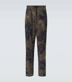 Dries Van Noten Printed straight pants