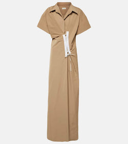 Dries Van Noten Taffeta maxi dress