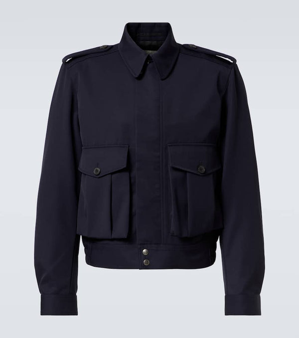 Dries Van Noten Wool gabardine jacket