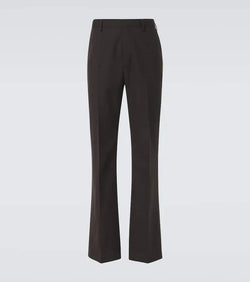 Dries Van Noten Wool toile flared pants