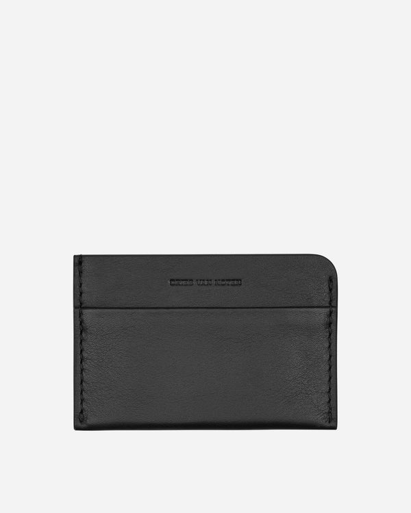 Dries Van Noten Leather Cardholder Black