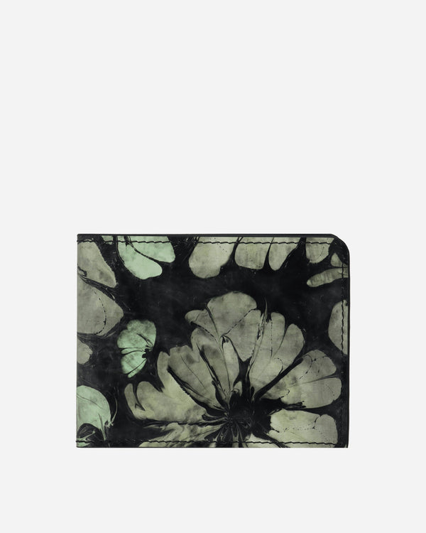 Dries Van Noten Leather Wallet Green