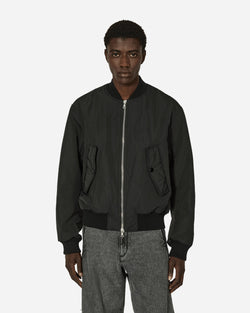 Dries Van Noten Classic Bomber Jacket Black