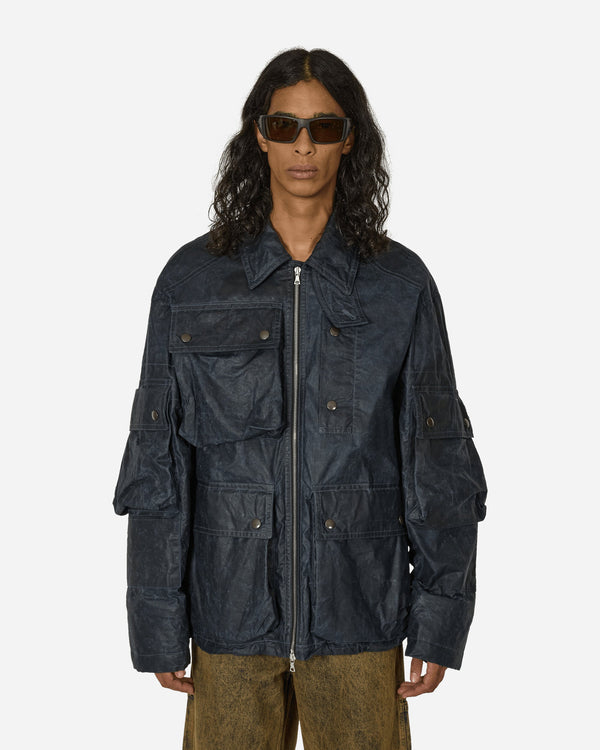 Dries Van Noten Water Repellent Jacket Navy