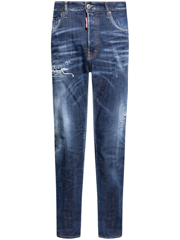 Dsquared2 642 Denim Cotton Jeans