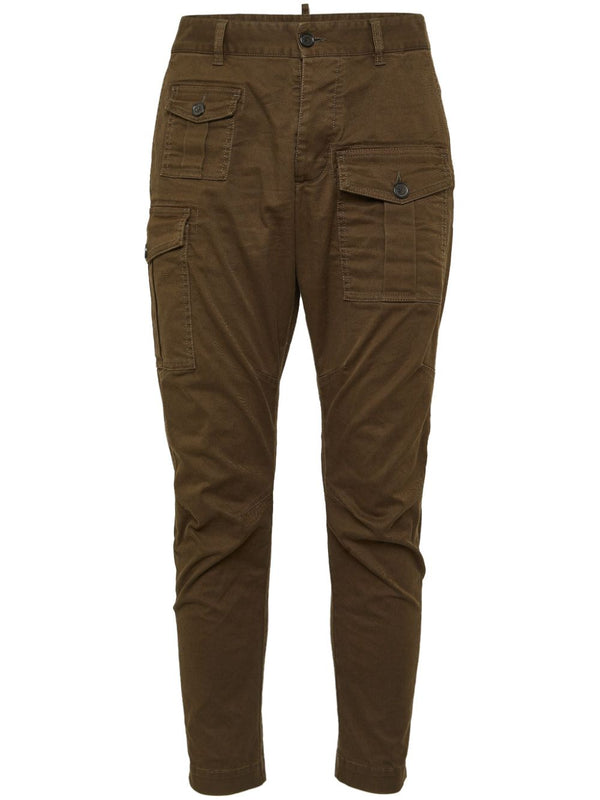 Dsquared2 Cotton Cargo Trousers