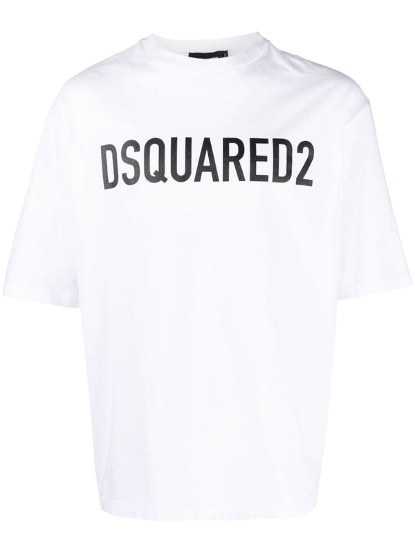 Dsquared2 Logo Cotton T Shirt